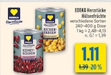 Kidney-Bohnen im Angebot bei diska in Erlangen Kidney-Bohnen Angebote von EDEKA Herzstücke bei diska Erlangen für 1,11 €
