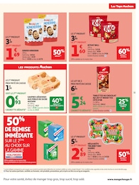 Prix et réduction Kinder dans le prospectus Auchan Hypermarché en cours Offre Kinder dans le catalogue Auchan Hypermarché du moment à la page 11