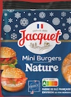Mini Burgers Nature - JACQUET - Intermarché Hyper Mini Burgers Nature - JACQUET à 1,16 € dans le catalogue Intermarché Hyper