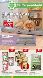 Raiffeisenmarkt Prospekt: "Komfort und Genuss für deine Lieblinge!", 8 Seiten, 07.02.2026 - 16.02.2026