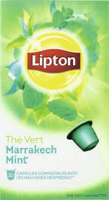 Thé - Lipton - Géant Casino Thé - Lipton à 2,01 € dans le catalogue Géant Casino "Prenez des couleurs… C'est l'été des promos !"