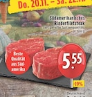 Aktuelles Südamerikanisches Rinderfiletsteak Angebot bei EDEKA in Krefeld ab 5,55 €