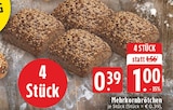 Mehrkornbrötchen Angebote bei EDEKA Duisburg für 1,00 €