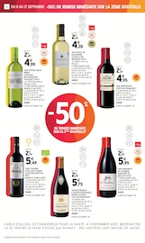 Promos Vin dans le catalogue "FOIRE AUX VINS" de Intermarché Super Vin en promo dans le catalogue Intermarché Super à la page 8