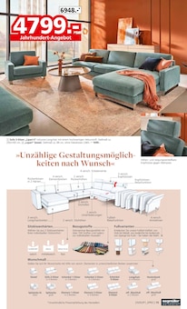 Sitzmöbel im aktuellen Segmüller Prospekt (Nürnberg) Sitzmöbel im Segmüller Prospekt "Bestes Handwerk seit 1925" mit 30 Seiten (Nürnberg)