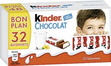 Casino Supermarchés Lens - KINDER Chocolat Promo KINDER Chocolat dans le catalogue Casino Supermarchés "Le mois Casinomania" à Lens