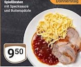 Aktuelles Spießbraten Angebot bei GLOBUS in Halle (Saale) ab 9,50 €