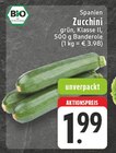 EDEKA Wassenberg - Zucchini Angebot im Prospekt Zucchini bei EDEKA im Wassenberg Prospekt für 1,99 €