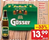 Natur Radler von Gösser im aktuellen Netto Marken-Discount Prospekt