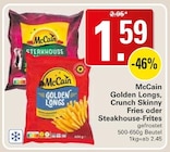 Golden Longs Crunch Skinny Fries im Angebot bei WEZ in Löhne Golden Longs Crunch Skinny Fries Angebote von McCain bei WEZ Löhne für 1,59 €