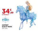 Coffret elsa et nokk - DISNEY en promo chez Hyper U Levallois-Perret à 34,99 €