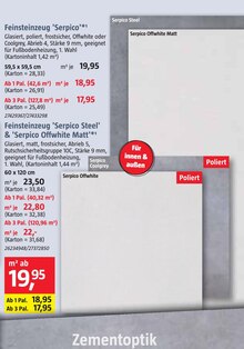 BAUHAUS Pocking - Feinsteinzeug Feinsteinzeug Angebot bei BAUHAUS Pocking im Prospekt Handzettel KW 09