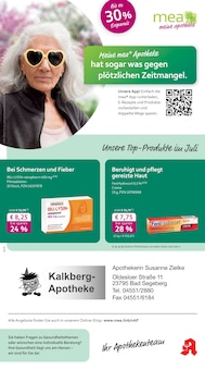 mea - meine apotheke Prospekt der KW 28 "Unsere Juli-Angebote" Aktueller mea - meine apotheke Prospekt "Unsere Juli-Angebote" Seite 1 von 4 Seiten