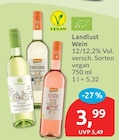 Wein von Landlust für 3,99 € bei budni im Angebot Wein von Landlust im aktuellen budni Prospekt