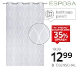 Aktuelle Gardinen Angebote bei XXXLutz Möbelhäuser in Wuppertal Aktuelles Esposa Ösenschal „Gamma“ Angebot bei XXXLutz Möbelhäuser in Wuppertal ab 12,99 €