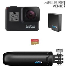 Boulanger Villeurbanne - Caméra sport Gopro Hero 7 Black Pack Special Promo Caméra sport Gopro Hero 7 Black Pack Special dans le catalogue Boulanger "Les offres high tech" à Villeurbanne