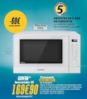 Micro-ondes - Panasonic en promo chez Proxi Confort Bergerac à 169,90 €