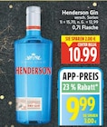 Gin im Angebot bei E center in Falkensee Gin Angebote von Henderson bei E center Falkensee für 9,99 €