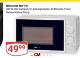 Mikrowelle MW 791 im Angebot bei GLOBUS in Worms Mikrowelle MW 791 Angebote von Clatronic bei GLOBUS Worms für 49,99 €
