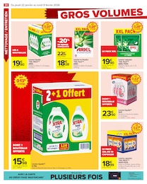 Offre Lessive Capsules dans le catalogue Carrefour du moment à la page 36