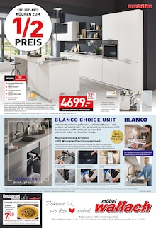 Huhn im aktuellen Möbel Wallach Prospekt (Hannover) Huhn im Möbel Wallach Prospekt "JUBEL-RABATTE" mit 8 Seiten (Hannover)