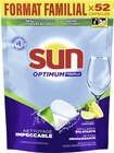 Tablettes lave vaisselle optimum citron* - SUN dans le catalogue Géant Casino