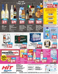 Spirituosen Angebot im aktuellen HIT Prospekt auf Seite 4