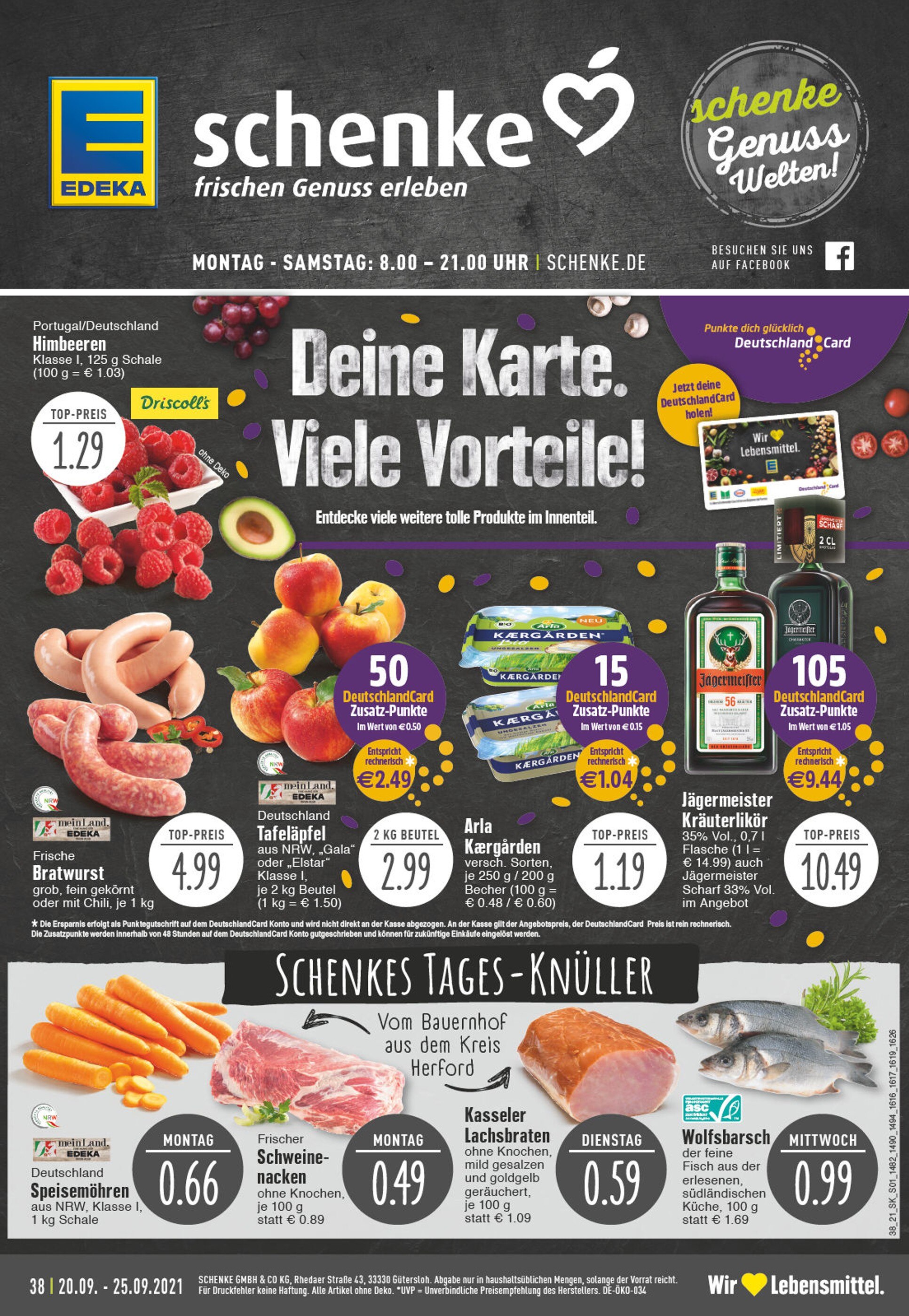 E center Prospekt für Gütersloh mit 32 Seiten E center Prospekt für Gütersloh: "Aktuelle Angebote", 32 Seiten, 20.09.2021 - 25.09.2021