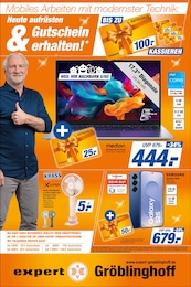 expert Gröblinghoff Prospekt für Heinsberg mit 8 Seiten expert Gröblinghoff Prospekt für Heinsberg: "Mobiles Arbeiten mit modernster Technik: Heute aufrüsten & Gutschein erhalten!", 8 Seiten, 09.05.2025 - 19.05.2025