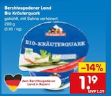 Bio Kräuterquark im Netto Marken-Discount Prospekt Bio Kräuterquark von Berchtesgadener Land im aktuellen Netto Marken-Discount Prospekt für 1,19 €