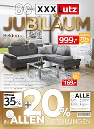 Wohnlandschaft im XXXLutz Möbelhäuser Prospekt "JUBILÄUM" auf Seite 1