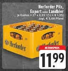 Pils, Export oder Landbier bei EDEKA im Gütersloh Prospekt für 11,99 €