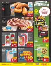 Vegetarische Wurst Angebote im Prospekt "Aktuelle Angebote" von Netto Marken-Discount auf Seite 7