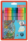 15 feutres de coloriage Pen 68 - STABILO à 4,99 € dans le catalogue Super U