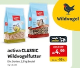 Wildvogelfutter von activa CLASSIC im aktuellen Das Futterhaus Prospekt für 4,99 €