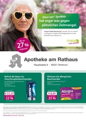 Aktueller mea - meine apotheke Apotheke Prospekt in Neubiberg und Umgebung, "Unsere April-Angebote" mit 4 Seiten, 01.04.2024 - 30.04.2024