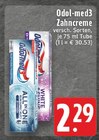 E center - Zahncreme Angebot im Prospekt Zahncreme bei E center im Prospekt "" für 2,29 €