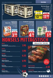 Warsteiner im aktuellen EDEKA Prospekt (Dorsten) Warsteiner im EDEKA Prospekt "Aktuelle Angebote" mit 25 Seiten (Dorsten)