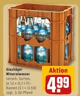 Mineralwasser im Angebot bei REWE in Stralsund Mineralwasser Angebote von Glashäger bei REWE Stralsund für 4,99 €