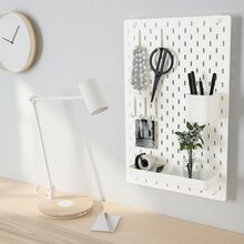 IKEA Seevetal - Lochplatte/Kombination Lochplatte/Kombination Angebot bei IKEA Seevetal im Prospekt "Jetzt alles für dein Badezimmer noch günstiger."