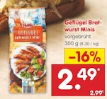 Aktuelle Bratwurst Angebote bei Netto Marken-Discount in Hannover Aktuelles Geflügel Bratwurst Minis Angebot bei Netto Marken-Discount in Hannover ab 2,49 €