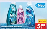 Waschmittel Magic Wash im Angebot bei Netto Marken-Discount in Monheim Waschmittel Magic Wash Angebote von Coral bei Netto Marken-Discount Monheim für 5,99 €