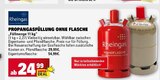 Propangasfüllung im Angebot bei E center in Ulm Propangasfüllung Angebote von Rheingas bei E center Ulm für 24,99 €