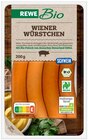 Wiener Würstchen von REWE Bio für 2,59 € bei REWE im Angebot Wiener Würstchen von REWE Bio im aktuellen REWE Prospekt