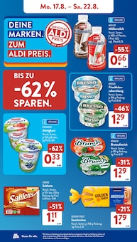 ALDI SÜD Prospekt der aktuellen Woche, gültig von 17.08.2026 bis 22.08.2026 Aktueller ALDI SÜD Prospekt "Gutes für Alle." mit 32 Seiten