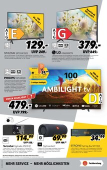 Fernseher im aktuellen MEDIMAX Prospekt (Eberswalde) Fernseher im MEDIMAX Prospekt ""FÜR MICH MUSS ES EINFACH RUND LAUFEN"" mit 8 Seiten (Eberswalde)