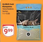 Aktuelle Katzenstreu Angebote bei GLOBUS in Siegen (Universitätsstadt) Aktuelles Gold Klumpstreu Angebot bei GLOBUS in Siegen (Universitätsstadt) ab 9,99 €