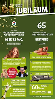 Aktueller Polstermöbel Fischer Prospekt "JUBILÄUM" Seite 2 von 33 Seiten