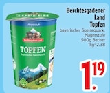 Topfen von Berchtesgadener Land im aktuellen EDEKA Prospekt für 1,19 €