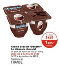 Monoprix Courbevoie - Crème dessert Le Liégeois chocolat Promo Crème dessert Le Liégeois chocolat dans le catalogue Monoprix 90 ans de créations à Courbevoie
